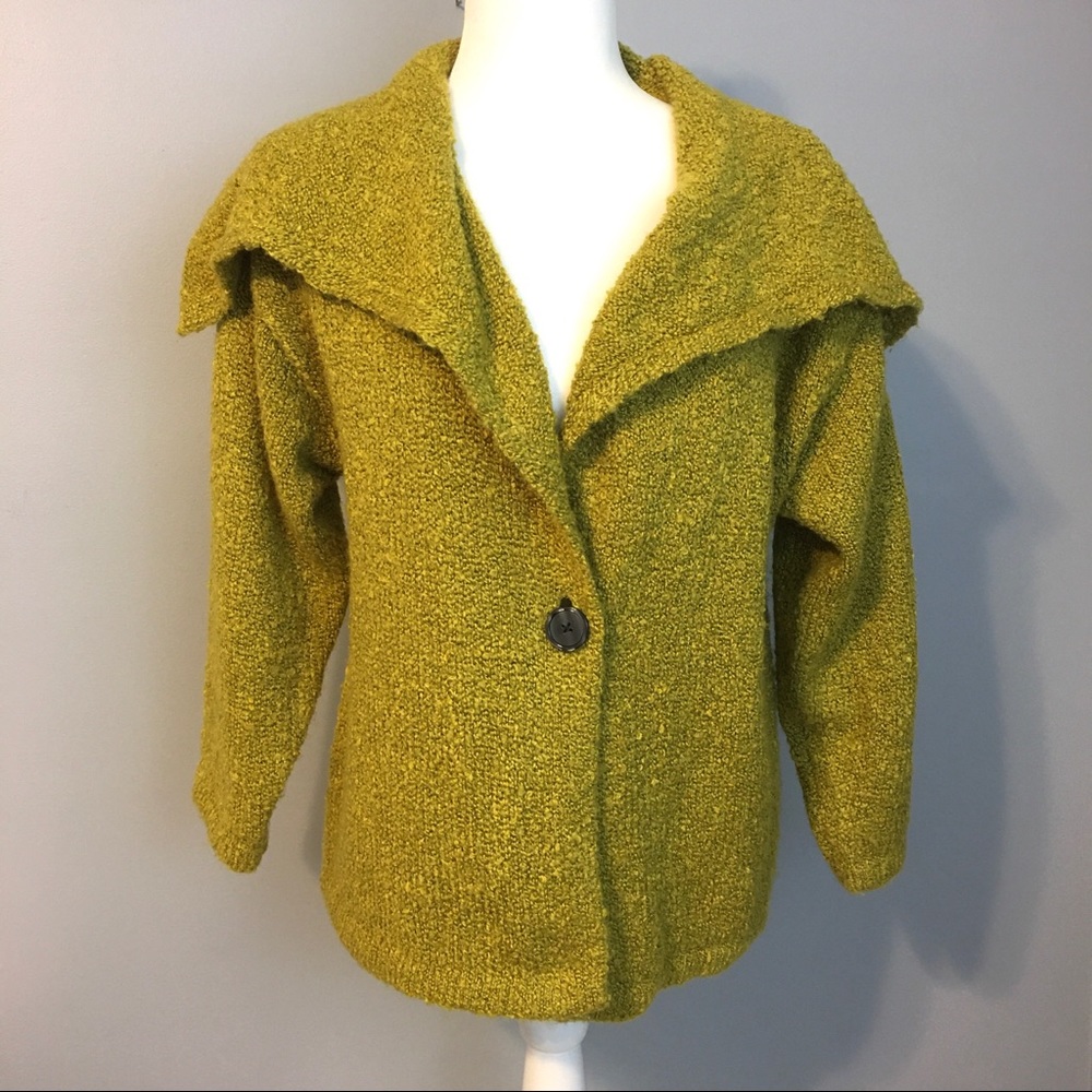 EVAN PICONE Jacket Cardigan Button Front Size Medium